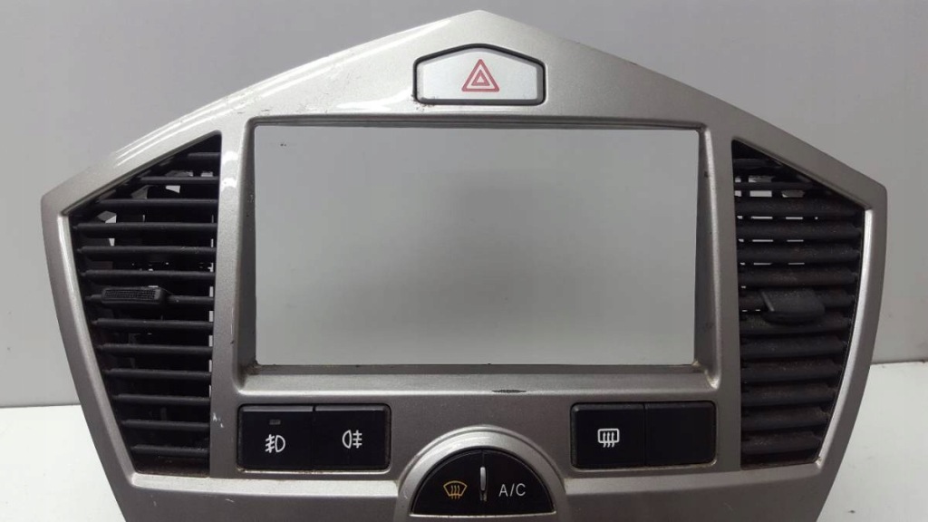 фото №3, Панель обдув рамка радіо kia carens ii 0k2fb61190