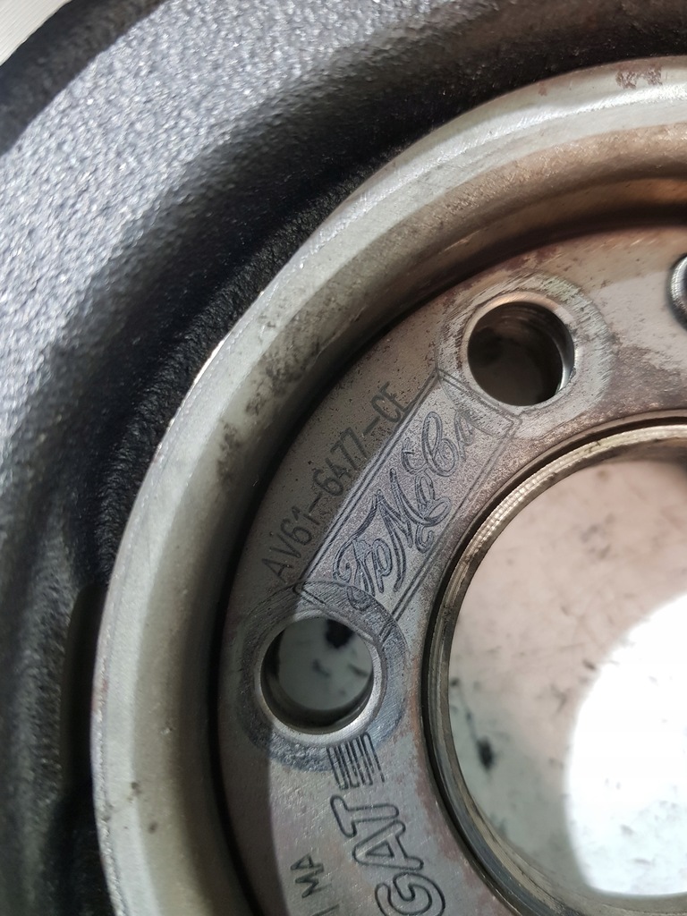 фото №11, Колесо двухмассовый сцепление av61-6477-ce ford focus c-max mazda 3 1.6 tdci av6q