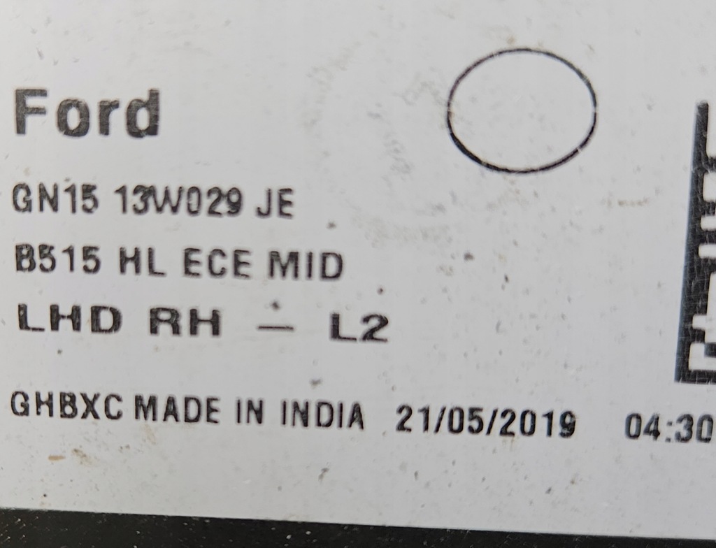 фото №10, Лампа права передня ford ecosport lift