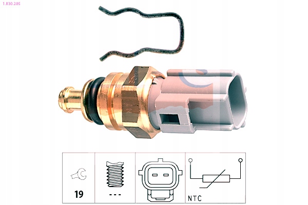 фото №2, Eps 1.830.285 датчик, температура жидкость охлаждающий