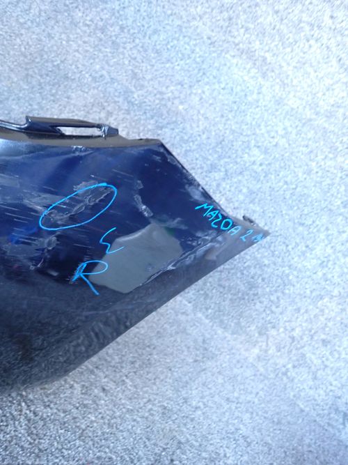 фото №10, Mazda 2 20- бампер передній перед