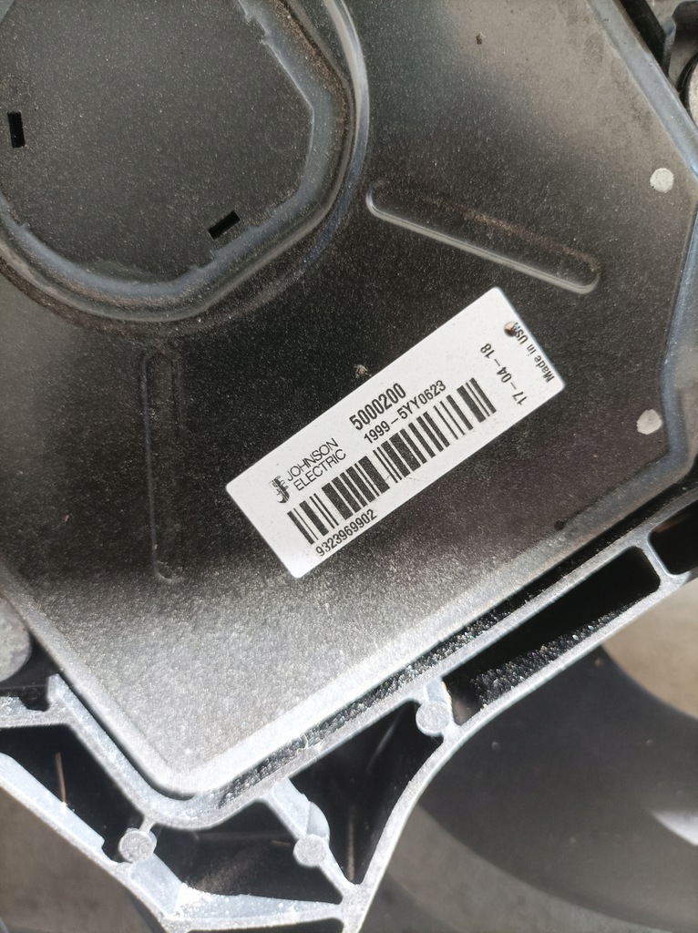 фото №11, Dodge ram 3.6 13 вентилятор вентилятор usa 52014772af