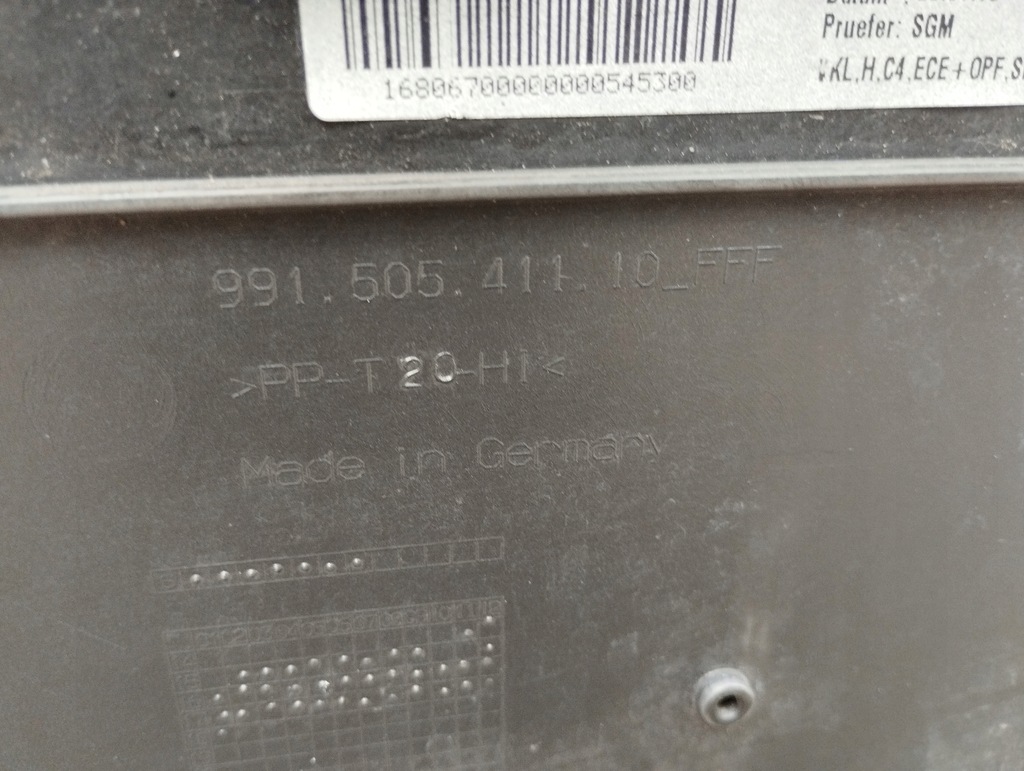 фото №13, Бампер задняя porsche carrera 911 991 4 gts lift 2015-2019