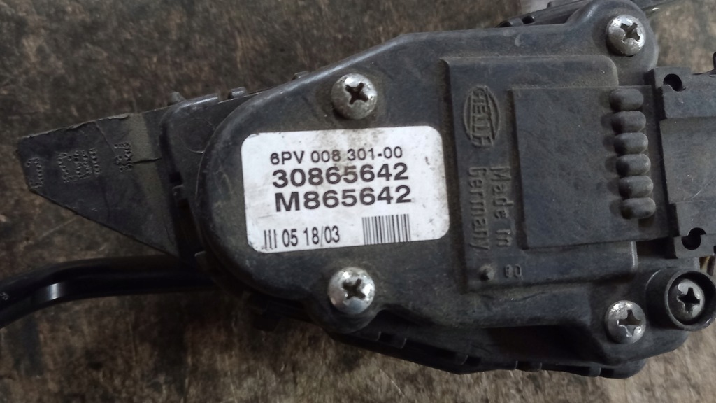 фото №5, Потенциометр газа volvo v40 1.9d 03r