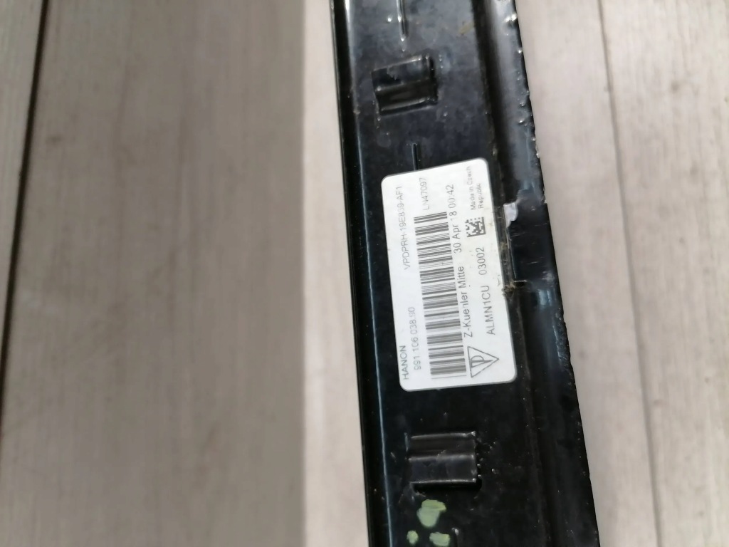 Porsche 991 gt3 радиатор интеркулер 99110603890 Цена