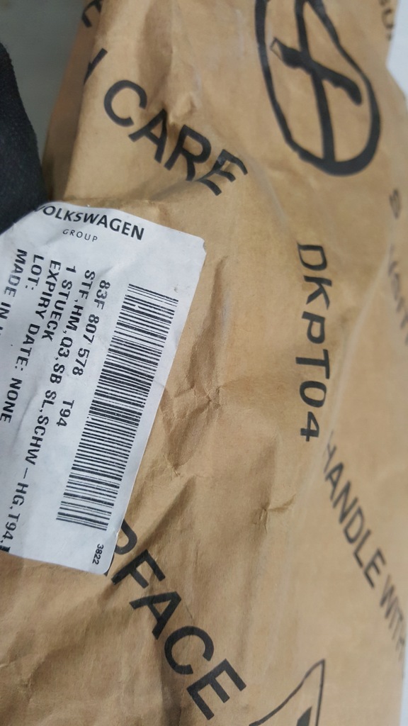 фото №11, Nowa оригинальная молдинг бампера заднего audi q3 sportback 83f807578