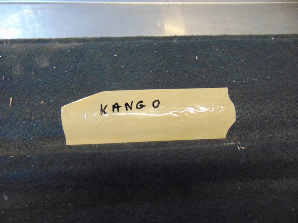 фото №8, Полка багажника задняя renault kangoo i 1