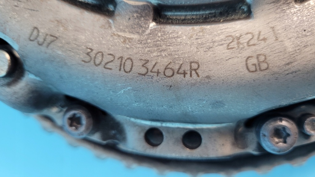 фото №13, Nissan qashqai j12 22r 1.3 dig-t сцепление двухмассовый маховик прижим комплект 123104593r