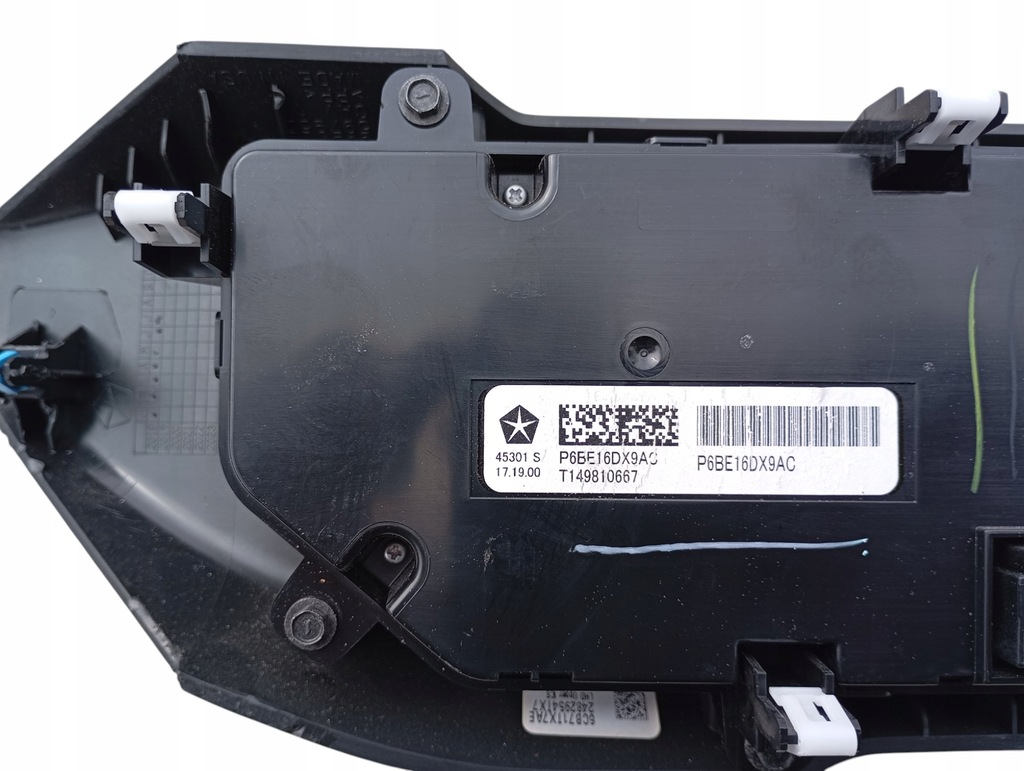 фото №6, Панель кондиціонера jeep wrangler jl sahara оригінальний номер p6be16dx9ac