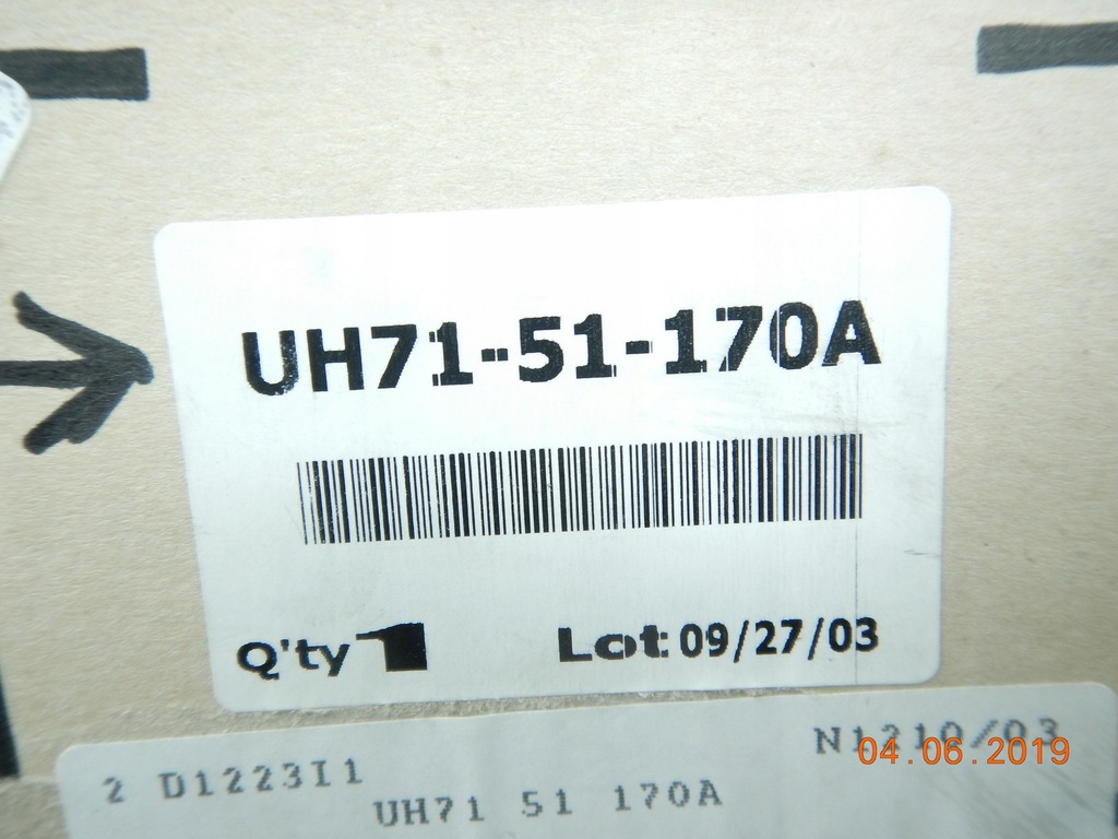 фото №7, Вкладиш лампи правий задня mazda b2500 97-06 оригінал