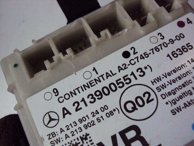 фото №3, Модуль двері mercedes-benz оригінальний номер a2139005513