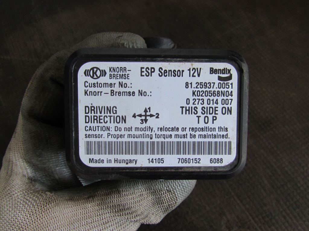 фото №9, Датчик модуль esp 81259370051 man tgx euro 6 12-17 r.