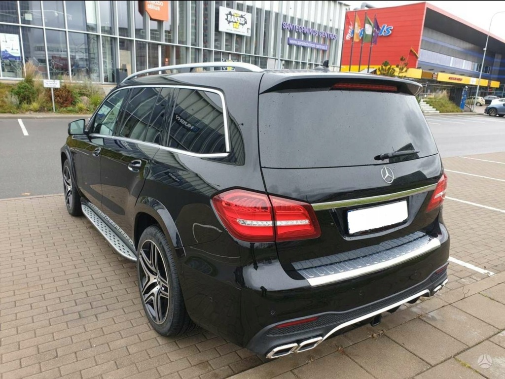 фото №11, Mercedes x166 gl/gls bodykit gls63 amg бампер капот лампи