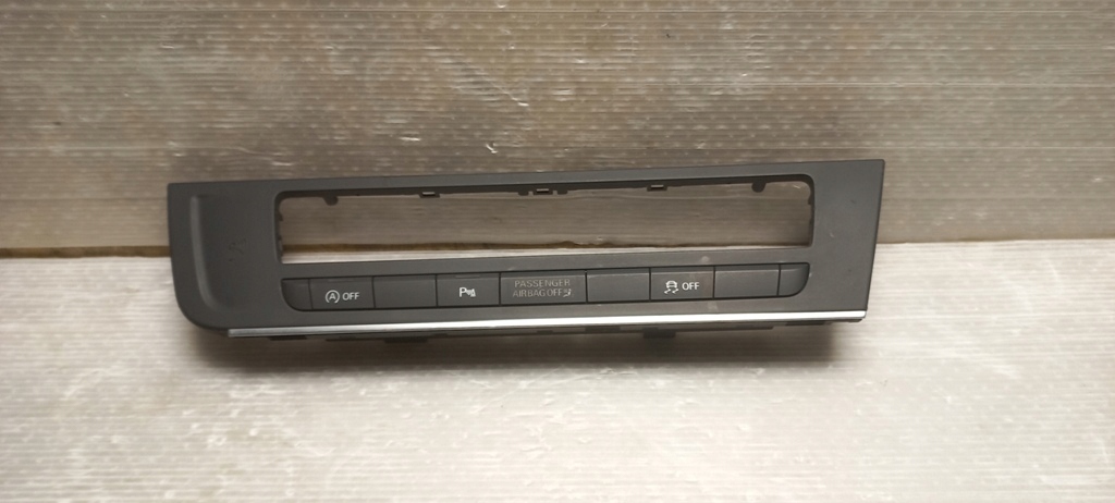 фото №1, Рамка панель радіо pdc esp запуск стоп audi a6 c7