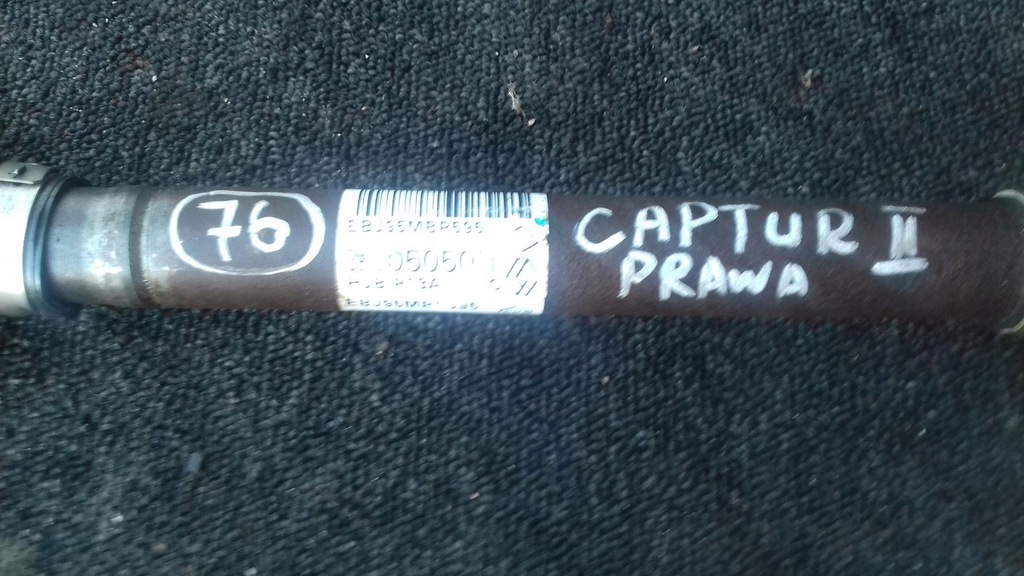 фото №10, Приводной вал правая 391005050r renault captur ii 1.0tce