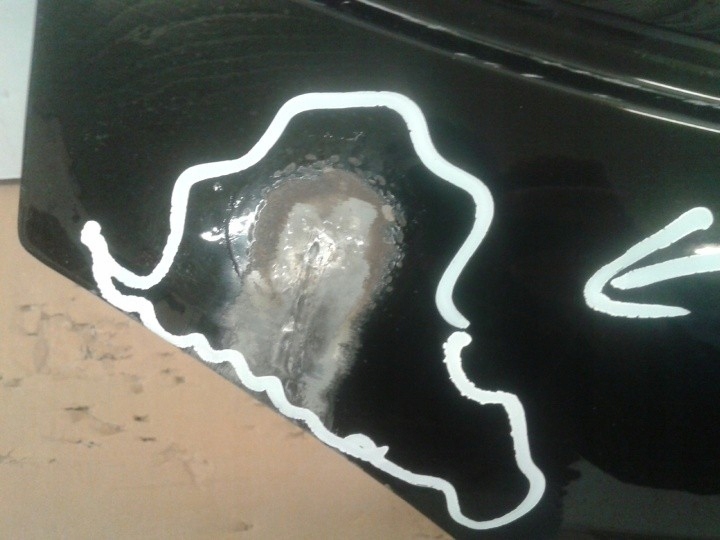 фото №4, Mitsubishi space star 2014 крышка багажника задняя