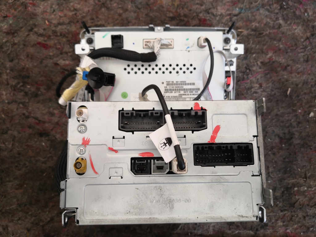 фото №5, Навігація радіо дисплей maserati quattroporte vi 670007290 68212905aa