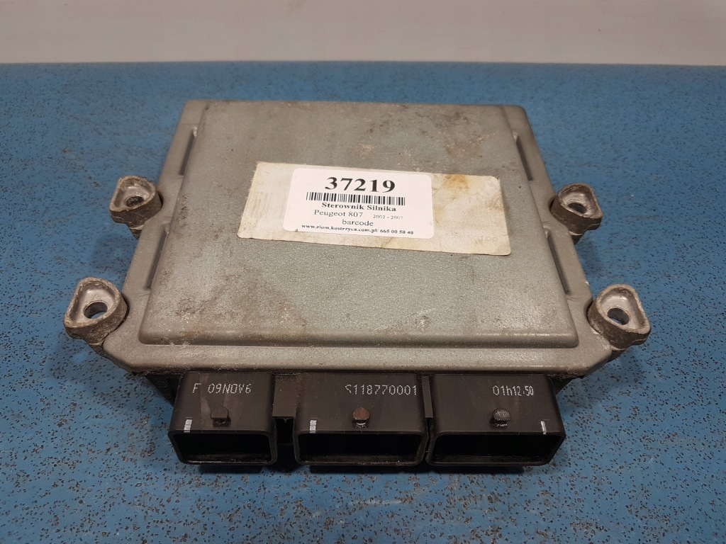 фото №1, Peugeot 807 2.0 hdi блок управления двигателя 5ws40320e-t