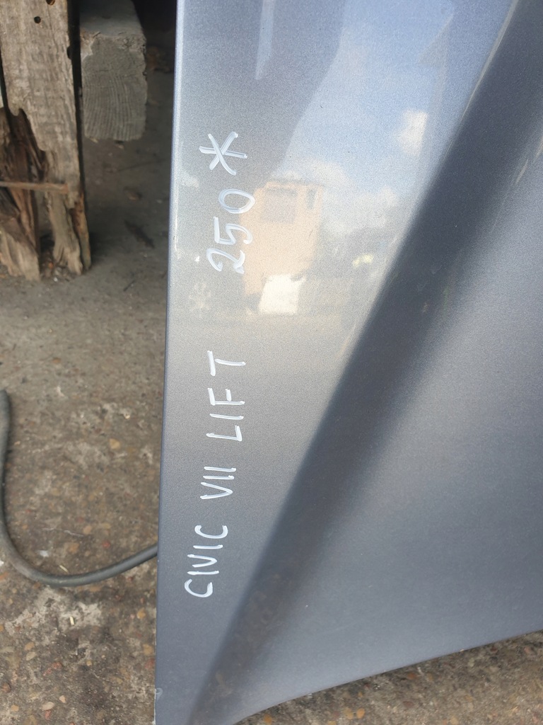 фото №11, Капот крышка двигателя honda civic vii lift