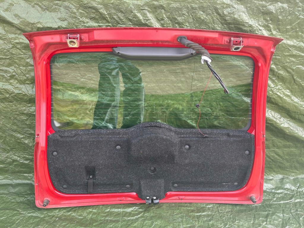 фото №7, Fiat panda 2 ii крышка багажника багажника цвет 111/a