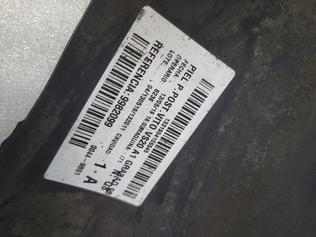 Mercedes бампер задній vito 4478853625 447 короткий Зі Шроту