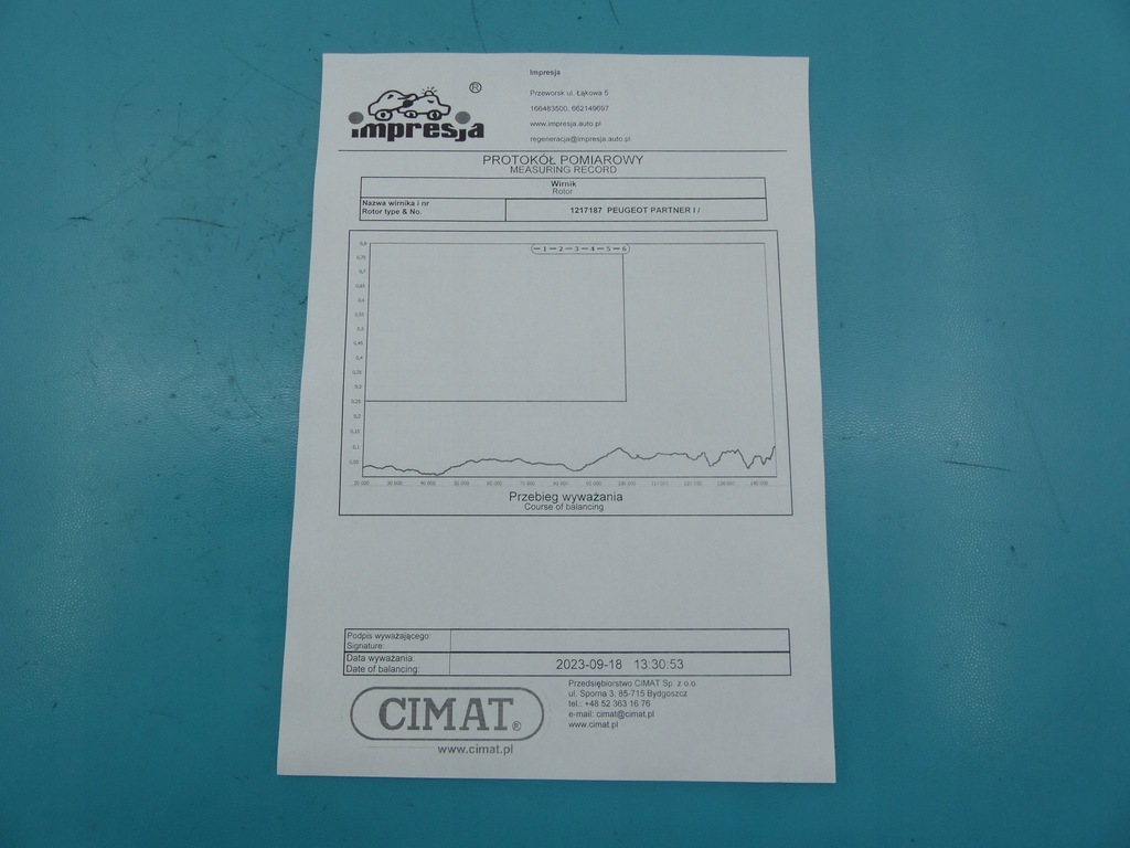фото №7, Турбонагнітач peugeot partner 9633614180 2.0 hdi