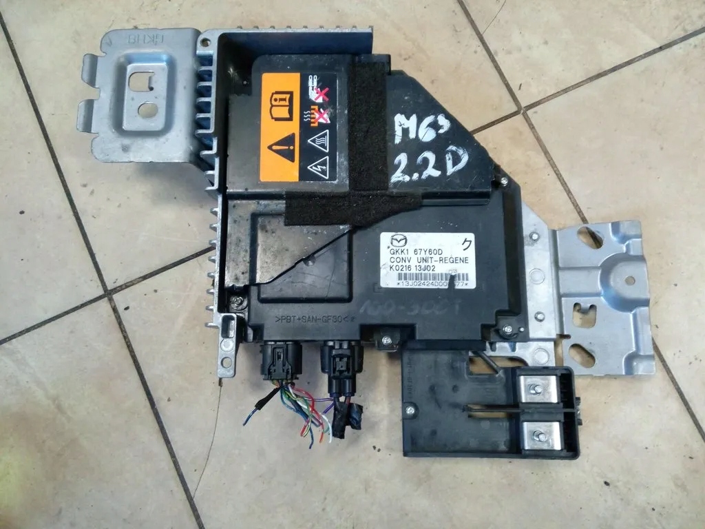 фото №1, Модуль блок управления напряжения ecu mazda 6 iii gj oryg.