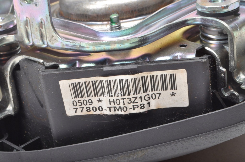 фото №7, Honda insight ii подушка воздушная водителя подушка безопасности 77800-tm0-p81