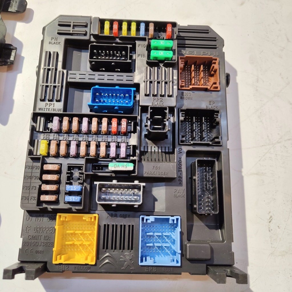 фото №4, Citroen c3 iii бортовий комп'ютер замок запалювання набір do запуск