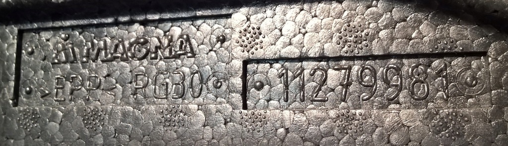 фото №9, Mercedes b w247 2019- абсорбер бампера перед оригинальный номер