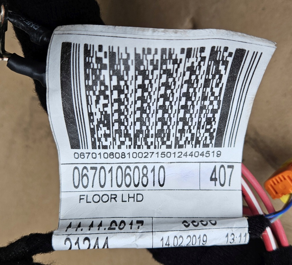 фото №12, Джгут електропроводка салону заднього кузов maserati levante i 1 670037965