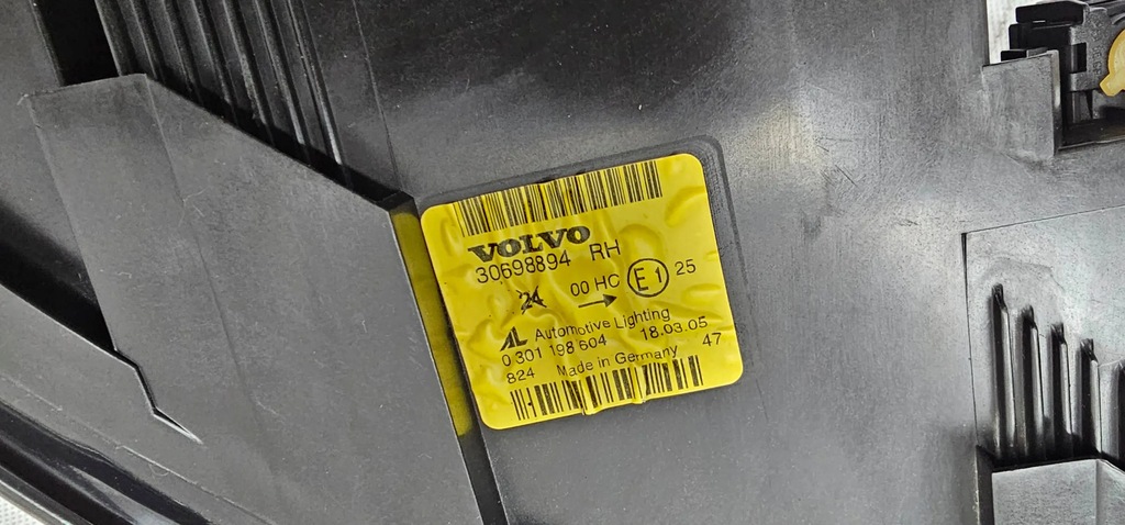 фото №8, Volvo v50 s40 ii лампа перед передняя правая anglik uk
