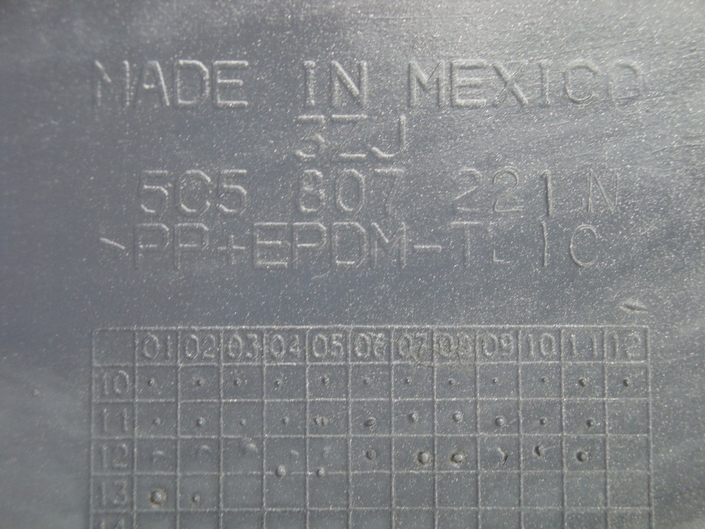 фото №8, Vw new beetle 10-13 бампер перед передний 5c5807221n