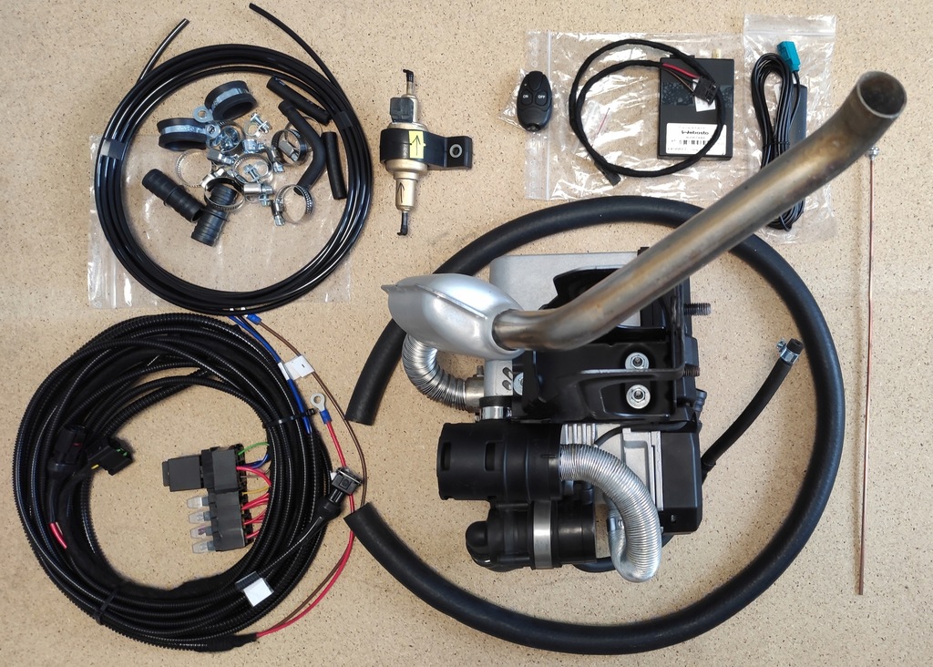 фото №5, Webasto citroen jumper fiat ducato peugeot boxer 5kw набір pilot t91