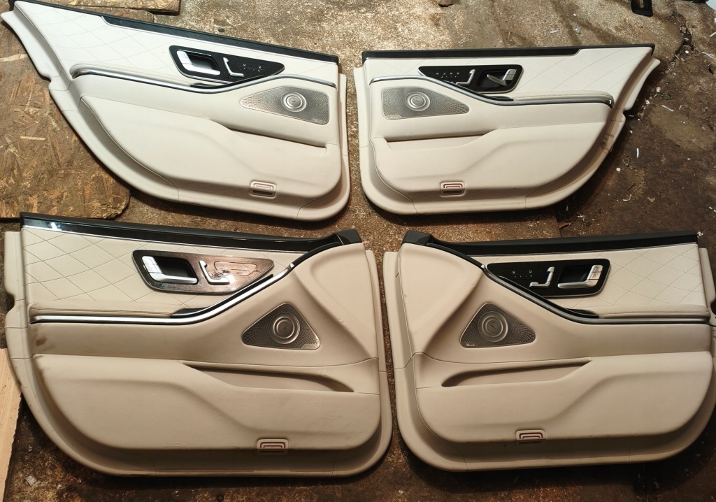 Mercedes w223 s сиденья 223 long заднее сиденье середина обшивки обивка туннель Киев