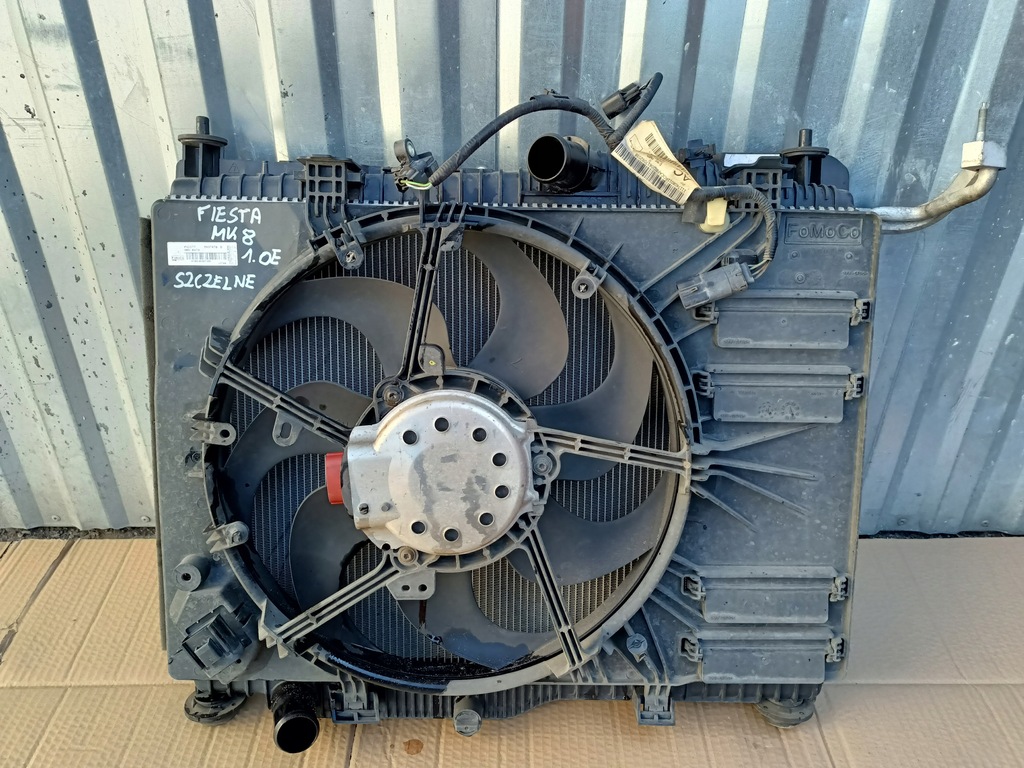 фото №12, Вентилятор радіатор радіатор wody кондиціонера ford fiesta mk8 1.0 ecob
