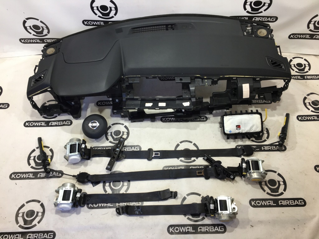 фото №1, Nissan qashqai 3 iii j12 приборная панель консоль подушка безопасности ремни