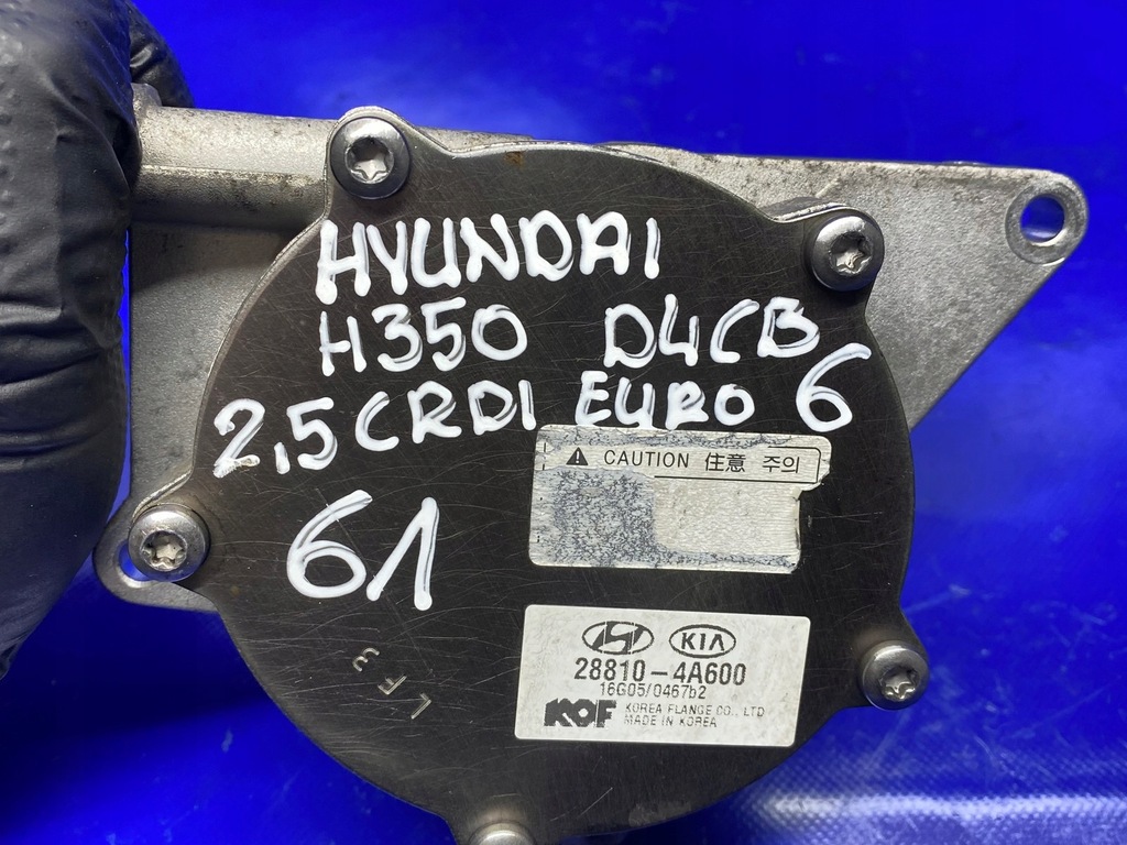 фото №9, Насос вакуум hyundai h350 2.5 crdi d4cb euro 6 us 28810-4a600