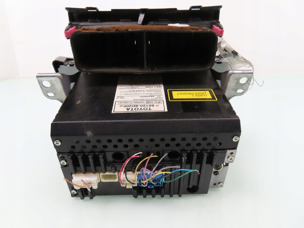 фото №5, Радио toyota yaris ii 861200d200