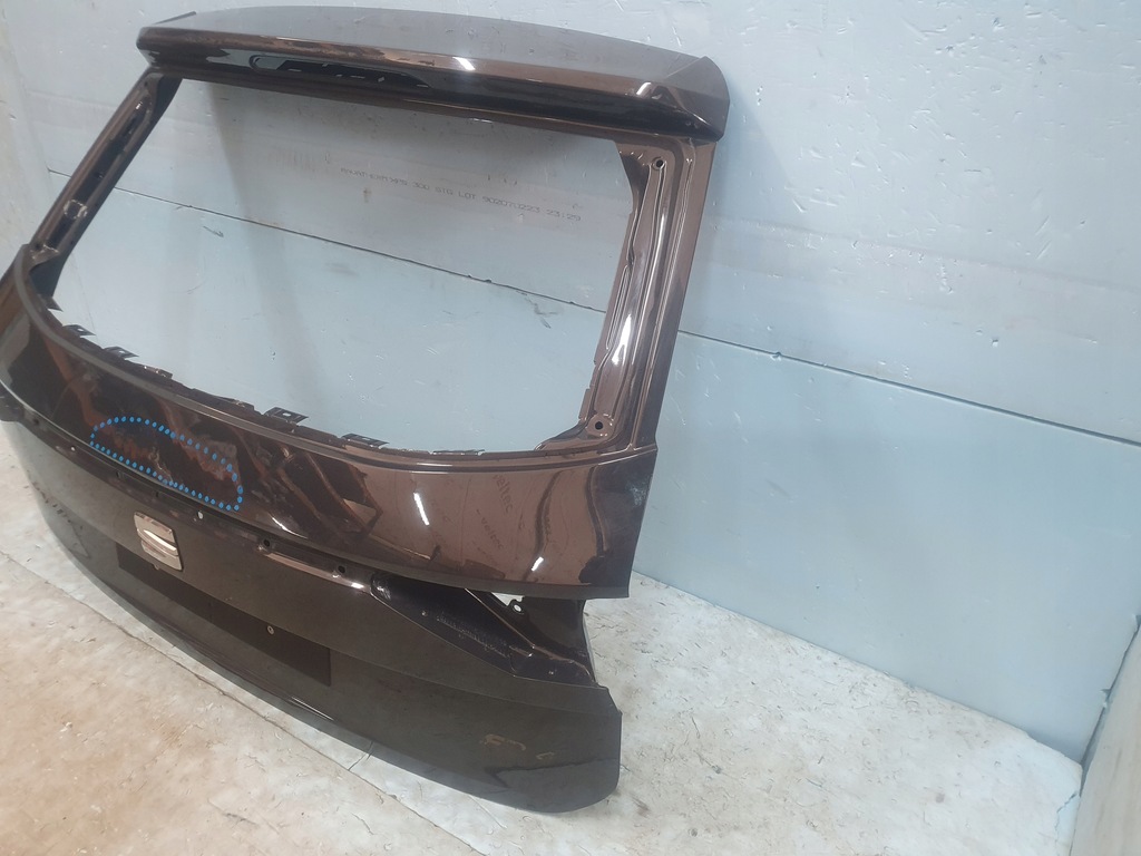 фото №4, Кришка багажника багажника seat tarraco 5fj задня