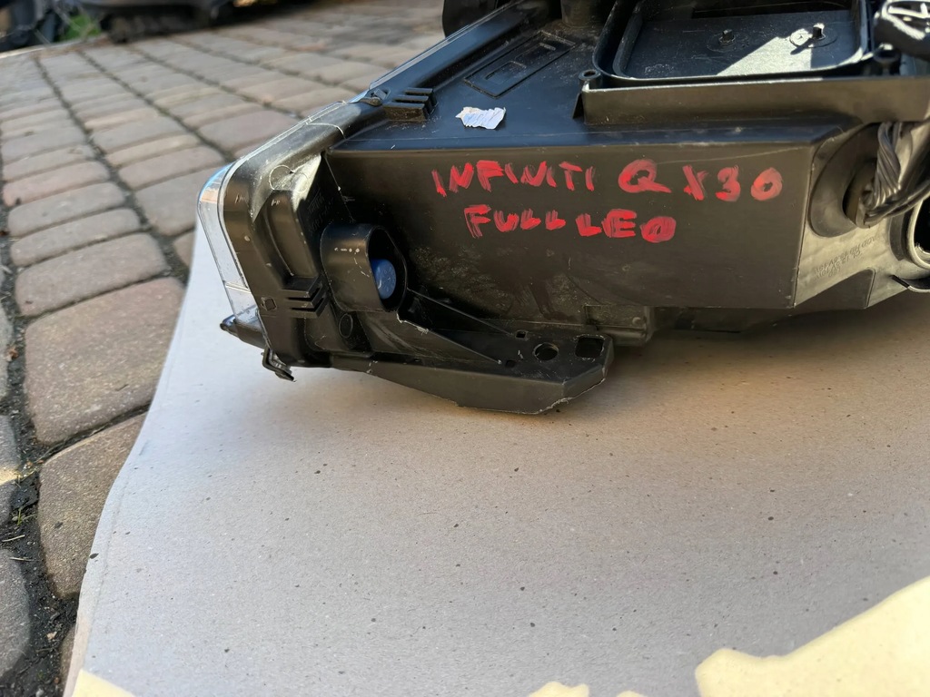 фото №15, Infiniti q30 q-30 qx-30 qx30 15-19 лампа левая перед передняя led