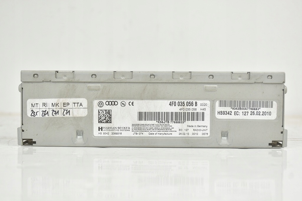 фото №4, Тюнер радіо модуль audi a6 c6 4f0035056b