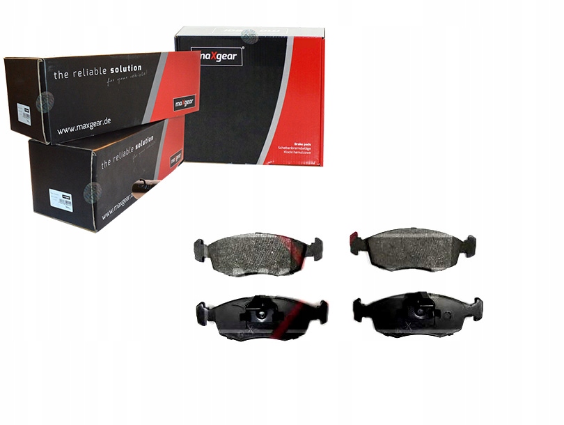 фото №1, Тормозные колодки тормозные fiat перед palio sien 00- maxgear