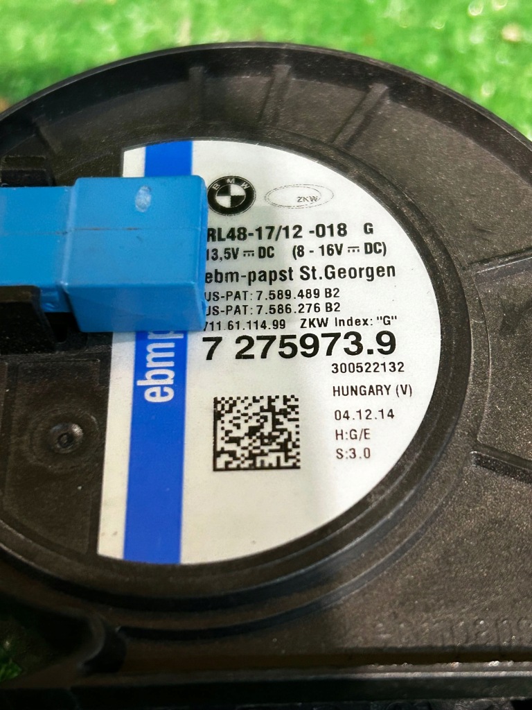 Вентилятор led bmw 7 f01 f02 f03 f04 Доставка