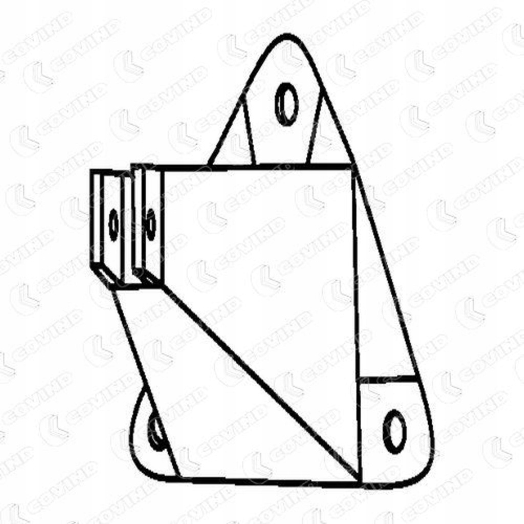 фото №1, Кронштейн амортизатор. капот iveco stralis covind