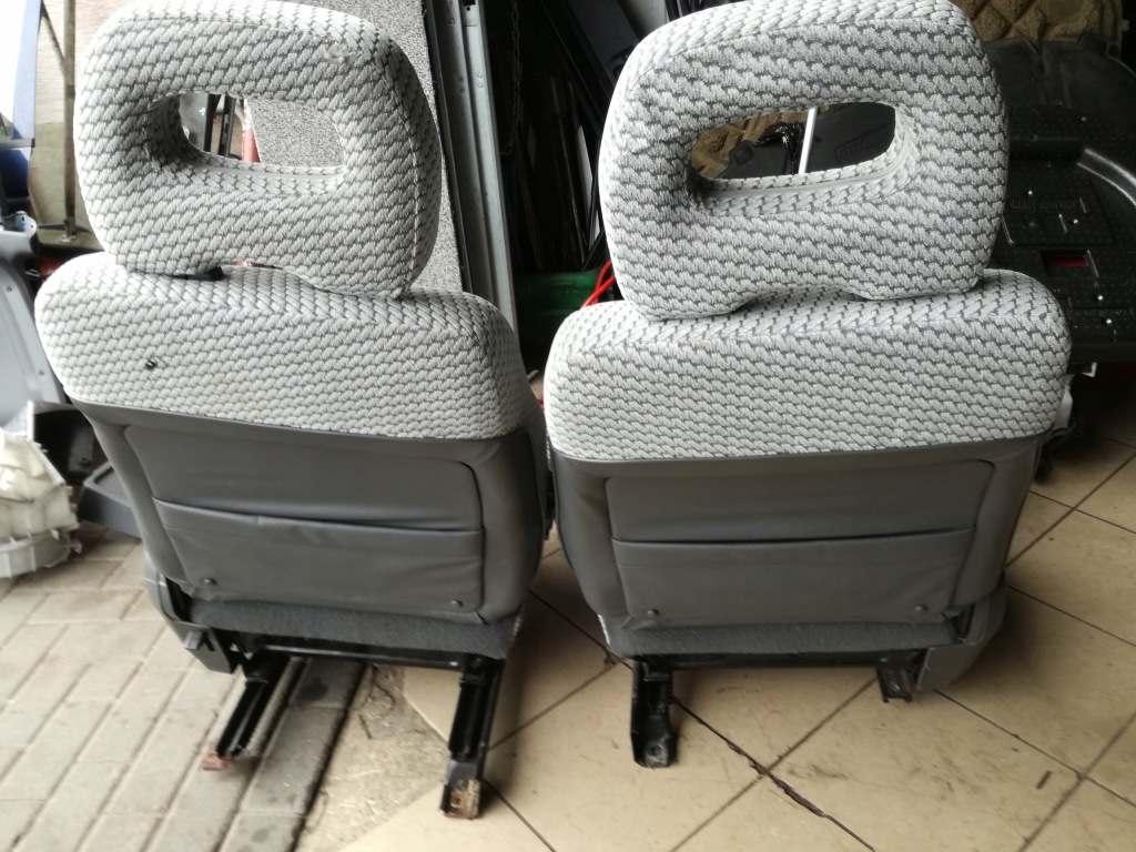 фото №6, Mitsubishi pajero ii 3d 1991 - 1999 rok комплект сидений заднее сиденье