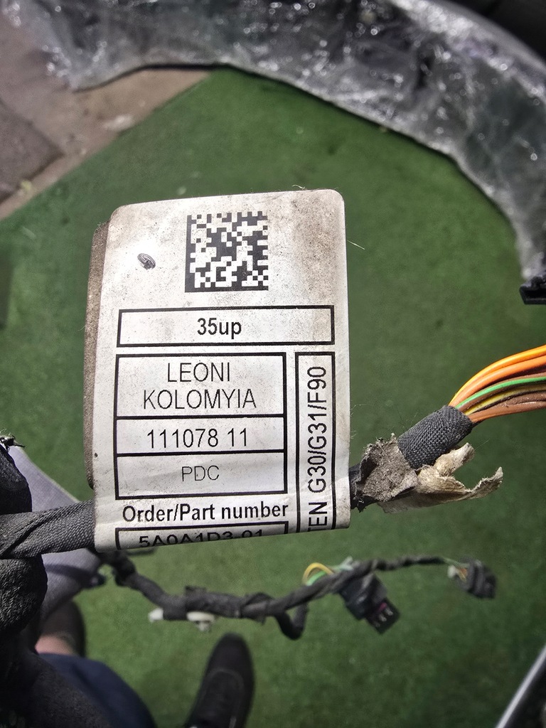 фото №5, Жгут электропроводка бампера задняя bmw 5 g30 g31 m5 f90