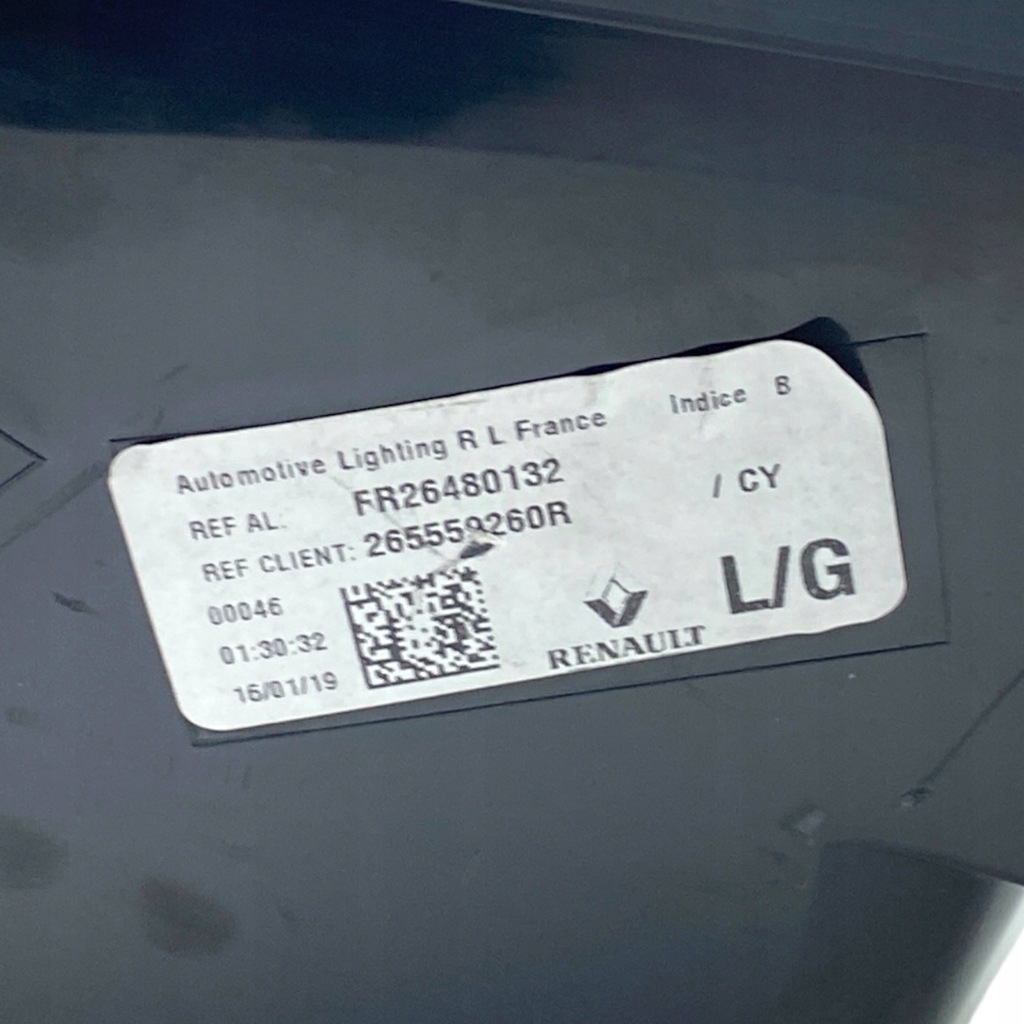 фото №13, Лампа задняя левая renault talisman kombi 265559260r