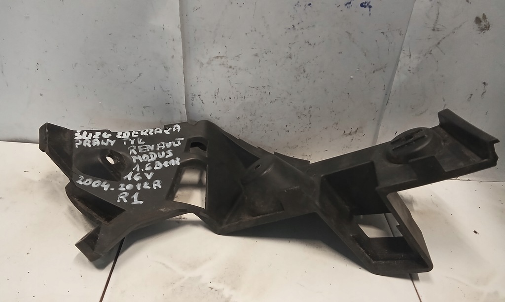 фото №2, Направляющая бампера правый задняя 8200214373 renault modus 1.6b 16v 2004-2012r r1