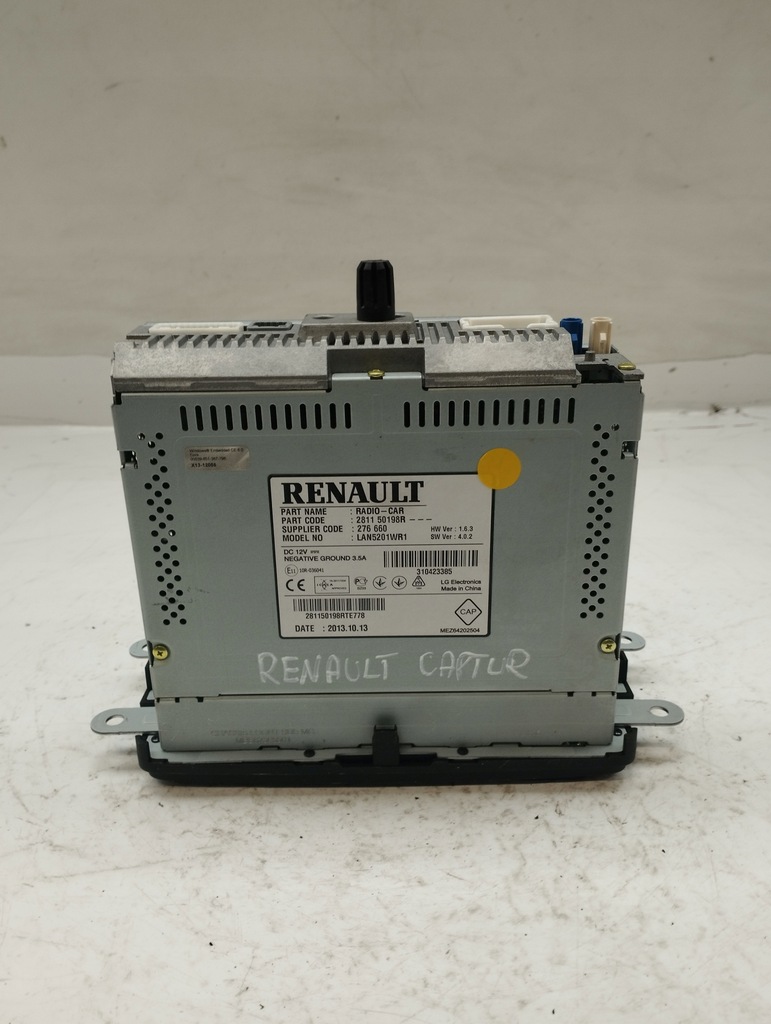 фото №10, Renault captur радио навигация 281150198r